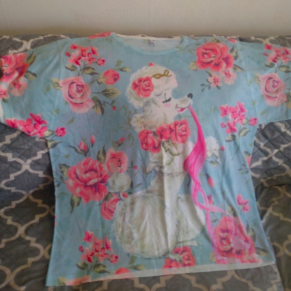 Poodle t-shirt
